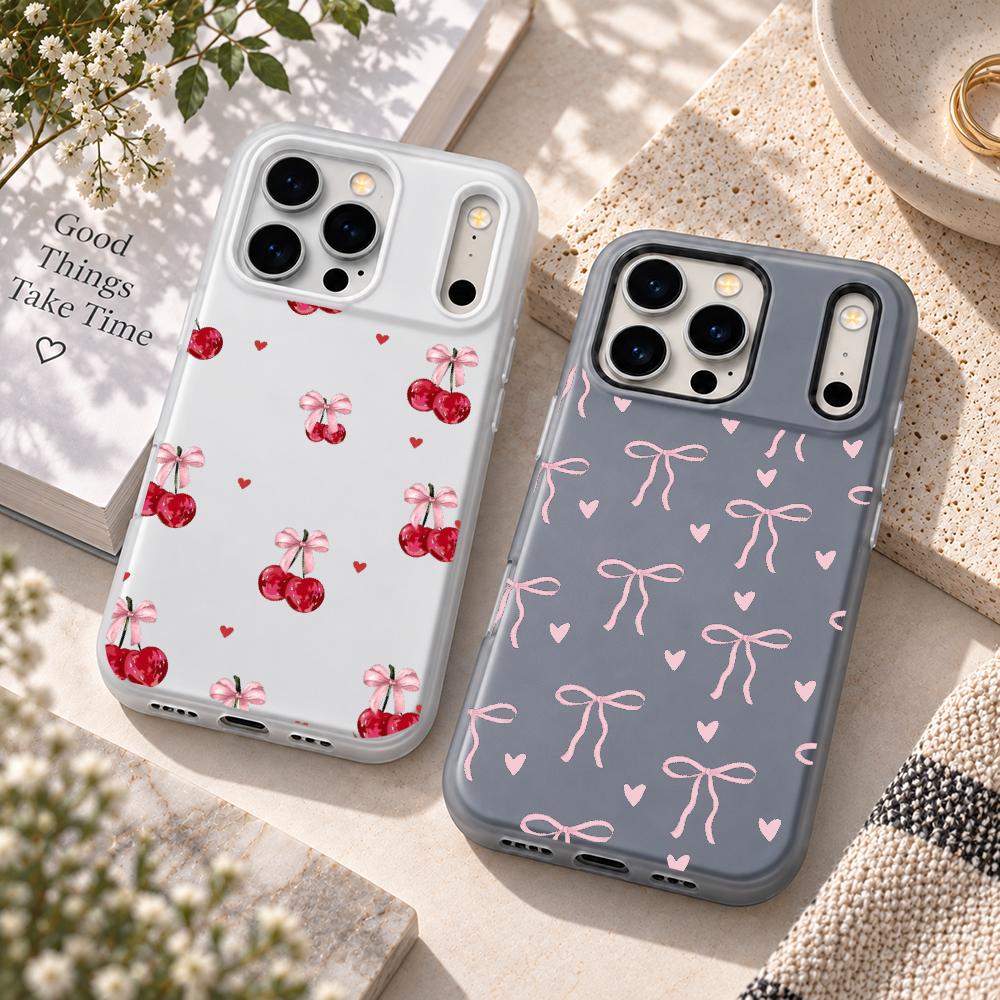 Cute Pink Heart Bow Cute Pink  - đánh giá và giá Apple Iphone 15