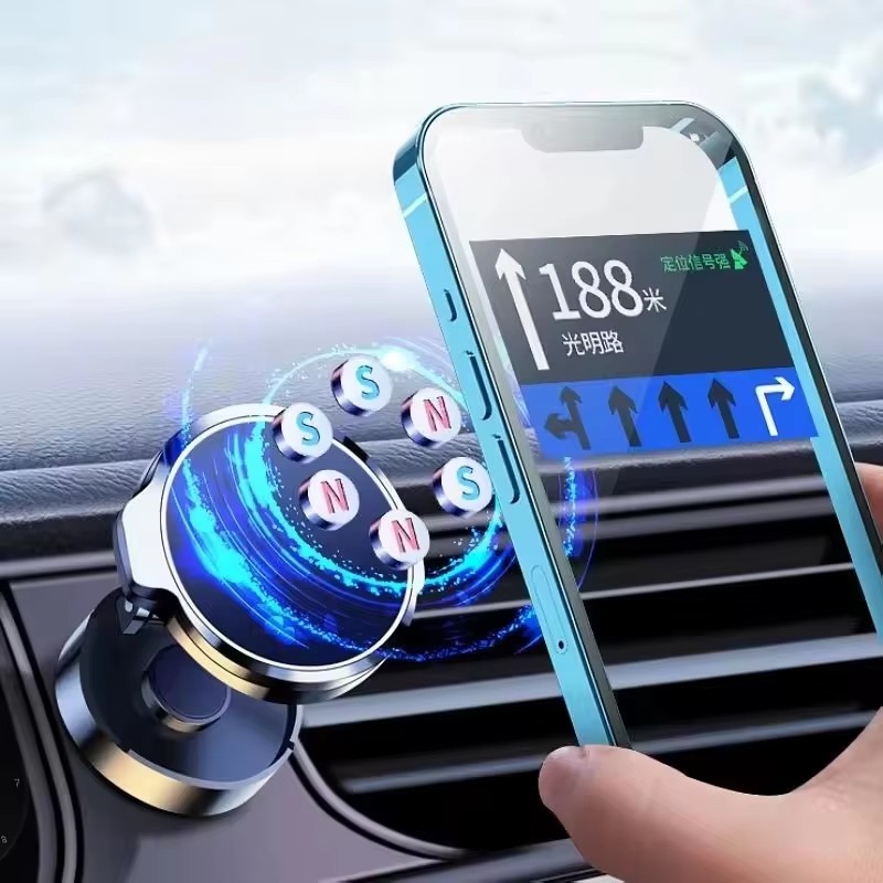 Round Folding Magnetic Car Hol - đánh giá và giá Phone Accessories Useful